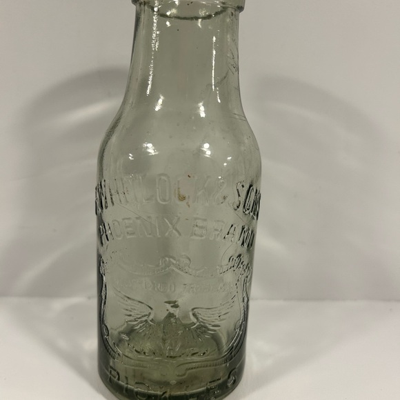 Other - Antique Whitlock & Sons Phoenix Brand Pickles Bottle Embossed Glass Bottle